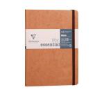 My.Essential Age Bag carnet brochure cousu dos carré à pages numérotées A5 192 pages petits carreaux papier ivoire 90g
