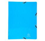 Classeur à élastiques 4 anneaux 15mm Iderama - A4 - Couleurs assorties