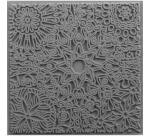 Cernit plaque de texture Mandala - Gris