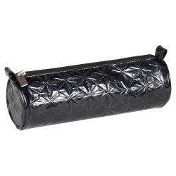 Trousse holographique ronde Ø7x22 cm noir - Noir