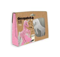 Mini-kit licorne - Rose