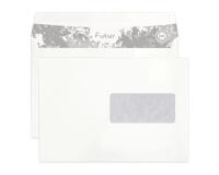 Boite de 500 enveloppes Forever Blanches 100% recyclé C5-162x229mm - Auto-Adhésives - 80g/m2 - Fenêtre Papier Cristal 45x100 (position 62/20) - Blanc