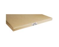 Manteles de papel kraft doblados 60x60 cm - Marrón kraft