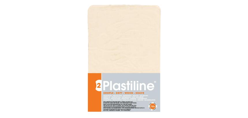 750g de plastiline dureté 2-souple