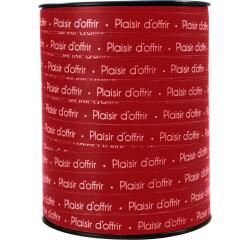 Bolduc bob plaisir doffrir 225mx10mm Rge - Rouge