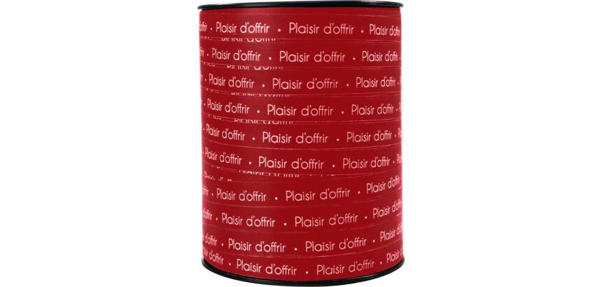 Bolduc bob plaisir doffrir 225mx10mm Rge - Rouge