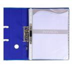 Separadores Separadores con pestañas impresas polipropileno 12/100º - Gris - Gris