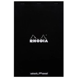 Bloc agrafé dotPad N°19 A4+ 80 feuilles DOT 80 g. - Noir