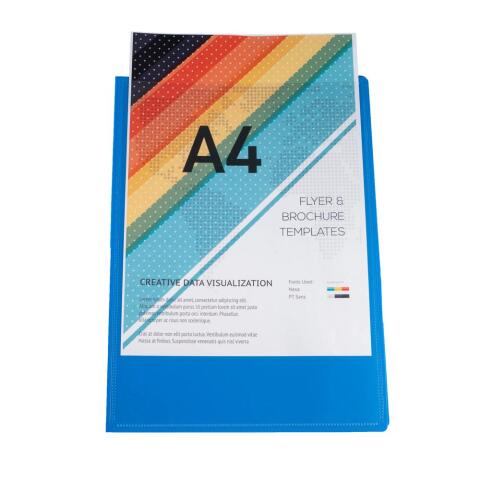 Carpeta Exacompta de fundas personalizable 180 vistas en polipropileno opaco Krea Cover - Colores surtidos
