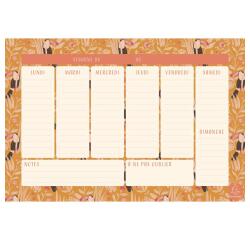 Hebdo Planner Color Design Toucan 26,5 x 18 cm - Visuel