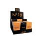 Blocs agrafés Rhodia O&B N°10 5,2x7,5 cm 80 feuillets ligné 80g en présentoir de 60 pièces - Assortis