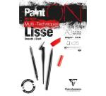 PaintON Lisse bloc collé 25F A3 250g