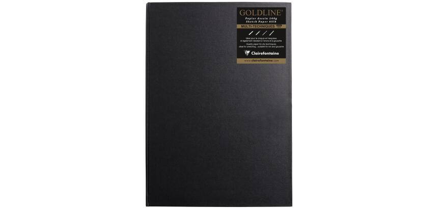 Goldline carnet cousu collé 64F A3 140g F - Ivoire
