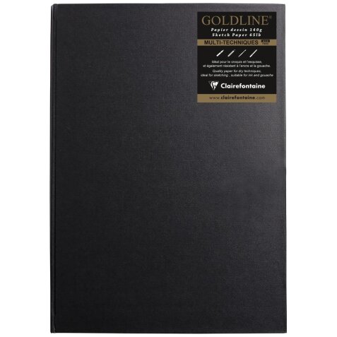 Goldline carnet cousu collé 64F A3 140g F - Ivoire