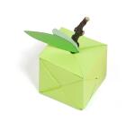 ORIGAMI, Pochette de 100 feuilles 80g/m² au format 20x20cm - Assortiment néon