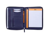 Rhodiarama petit conférencier pour bloc ou carnet format A5 - Bleu nuit