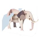 Crea 3D, Eléphant - Vert
