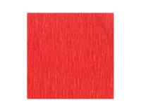 PAPIER CRÉPON, Sachet de 1 feuille pliée 32g/m2 résistant à l'eau au format 2.50x0.50m - Rouge