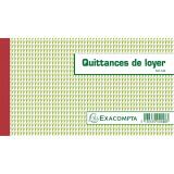 Manifold Quittances de loyer 12,5x21cm 50 feuillets tripli autocopiants