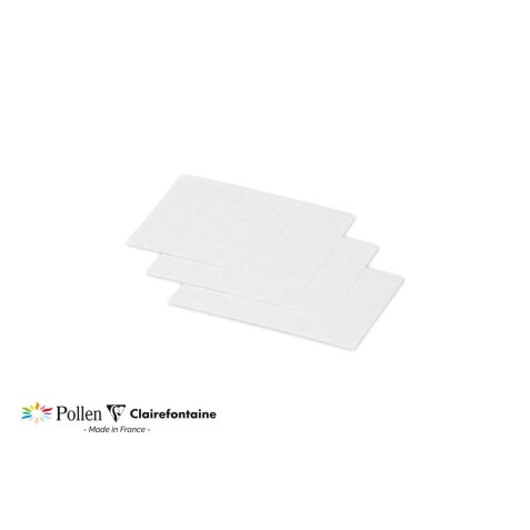 Paquet de 25 cartes simples Pollen 70x95mm 210g/m²