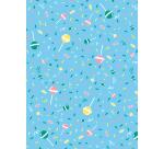 906 - Pochette 20 feuilles Décopatch - Bleu