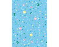 906 - Pochette 20 feuilles Décopatch - Bleu