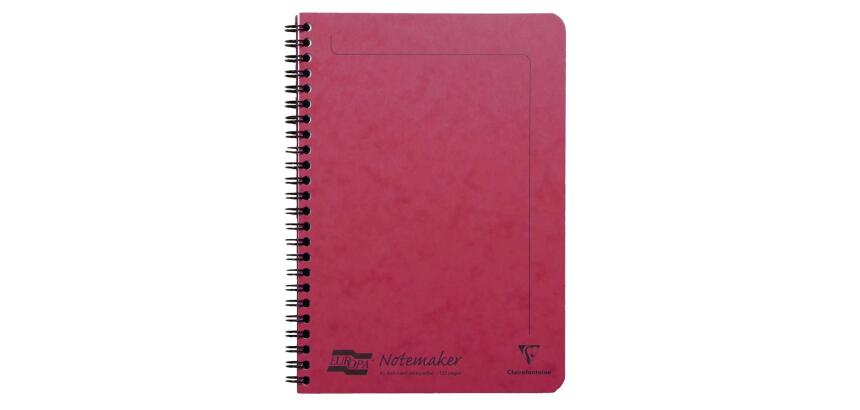 Notemaker Europa cahier reliure intégrale A5 120 pages détachables ligné