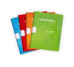 Cahier d'exercices mensuels piqué 7000 17x22 cm 64 pages grands carreaux 70 g - Assortis