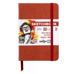 DFY Sketchbook A6 80F 140g - Terracotta