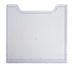 Plaque de recouvrement verticale A4 - Cristal