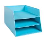 Corbeille à courrier Combo 3 niveaux carton Aquarel