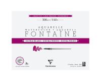 Fontaine Extra Blanc Grain Fin bloc collé 4 côtés 12F 46x61cm 300g