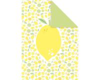 DECORATIV', Paquet de 25 feuilles 160g/m2 au format 21x29,7cm - Fraîcheur citron 3 - Multicolore