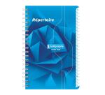 Répertoire reliure intégrale 7000 11x17 cm 100 pages petits carreaux 70 g - Assortis