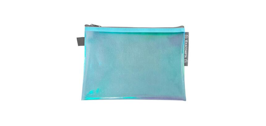Pochette à fermeture éclaire en plastique souple Candy Tidy - A4 - Couleurs assorties