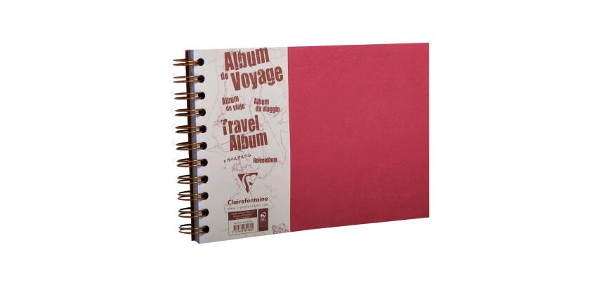 Album de voyage Age Bag reliure intégrale A5 paysage 80 pages ligné 120g + uni à grain 160g