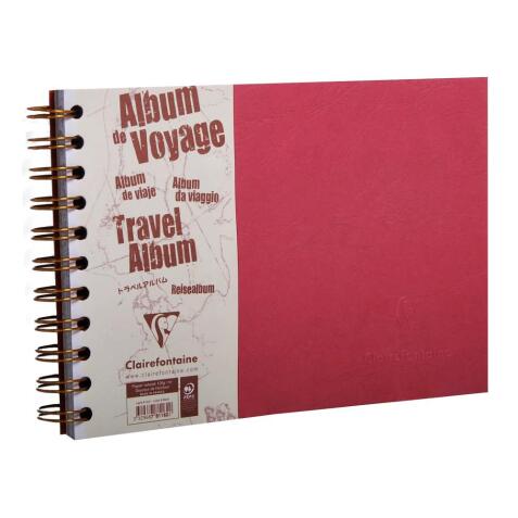 Album de voyage Age Bag reliure intégrale A5 paysage 80 pages ligné 120g + uni à grain 160g