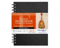 Gamma Series carnet spiralé 50F 15,2x20,3cm 150g - Ivoire