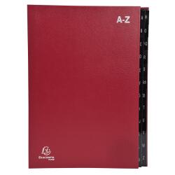 Trieur rigide Economique Ordonator 24 compartiments alphabétiques- 24x34cm