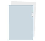Estuche Exacompta de 10 fundas uñeros polipropileno liso 12x100º - A4