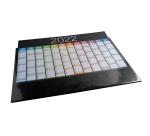 VADE/Almohadilla de escritorio cartón rígido, PVC - Compatibilidad: equipos informáticos - CRYSTAL