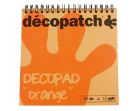 Bloc color Decopad orange - Orange