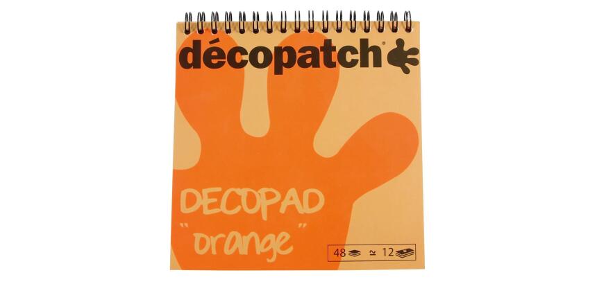 Bloc color Decopad orange - Orange