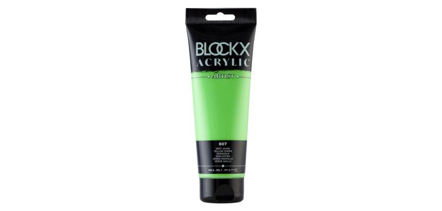 Peinture acrylique fine tube 250ml - Vert Jaune