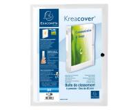 Boite de classement à pression Dos 40mm polypropylène chromaline 7/10e Krea Cover