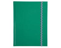 Schrift Iderama 220 x 170 mm 192 pagina's gelijnd - groen