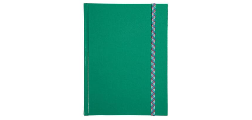 Carnet Iderama 220x170, 192 pages lignées - Vert