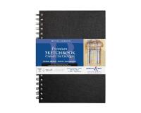 Beta Series carnet spiralé 25F 17,8x25,4cm 270g - Blanc