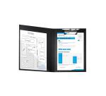 Porte-bloc à rabat papier enduit - Format 23x32cm pour A4