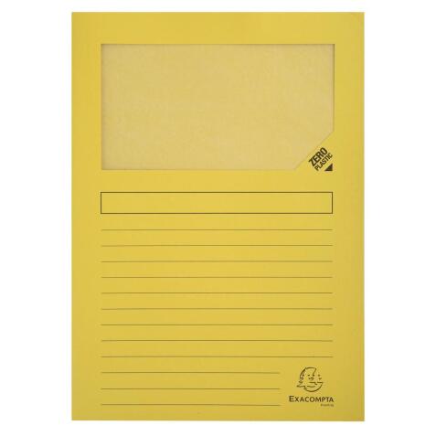 Paquet de 25 chemises à fenêtre Forever 130g/m2 - 22x31cm